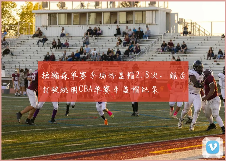 杨瀚森单赛季场均盖帽2.8次，能否打破姚明CBA单赛季盖帽纪录